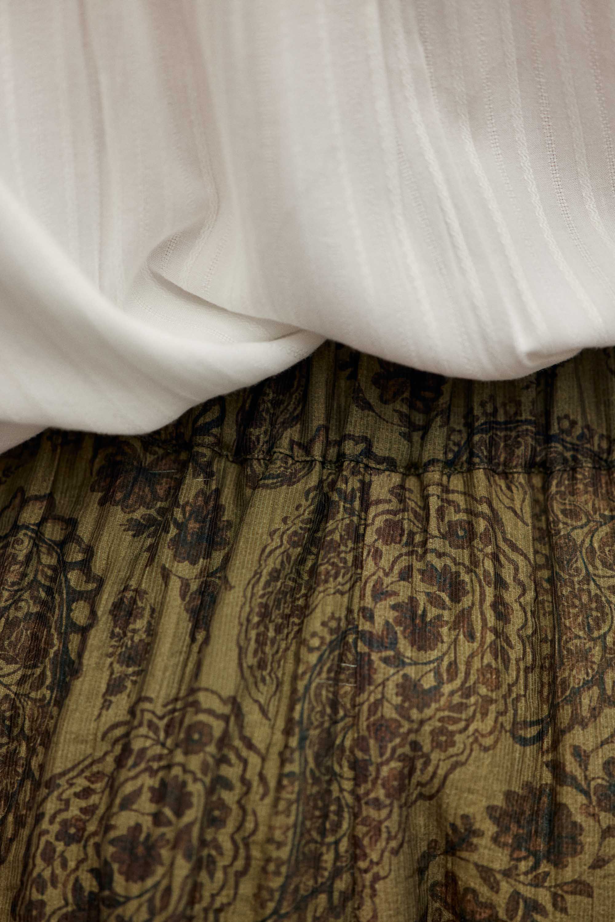 Jupe midi cachemire - Julisa