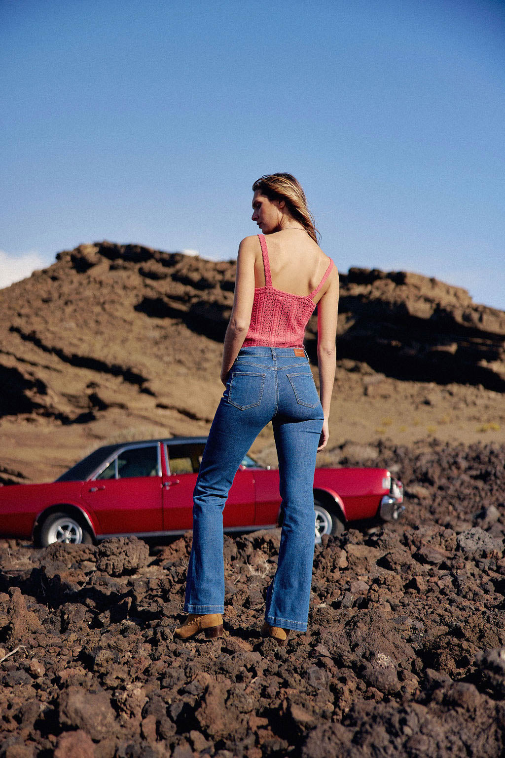 Jean flare deep wash - Lancelot