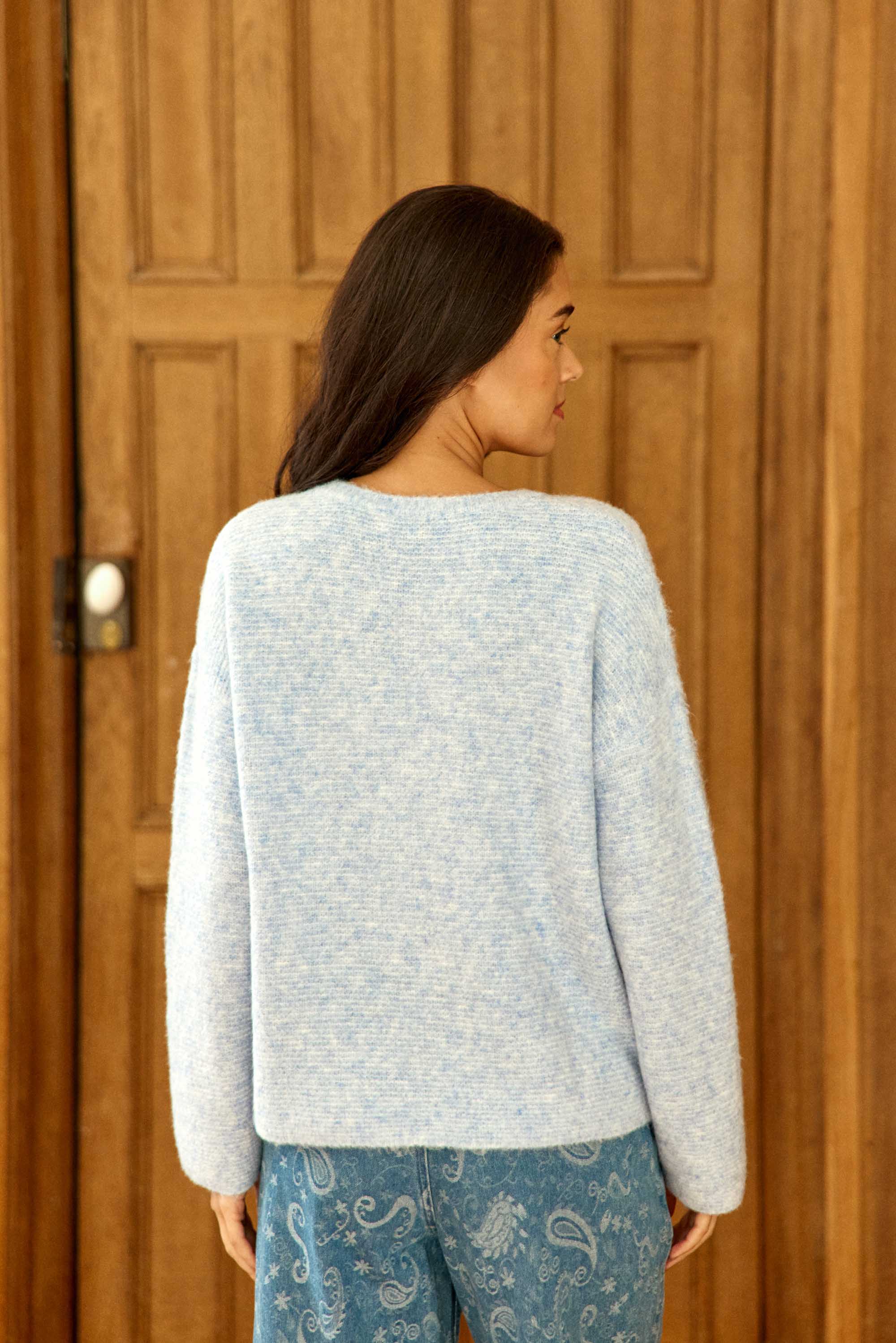 Pull bleu ciel - Madeline