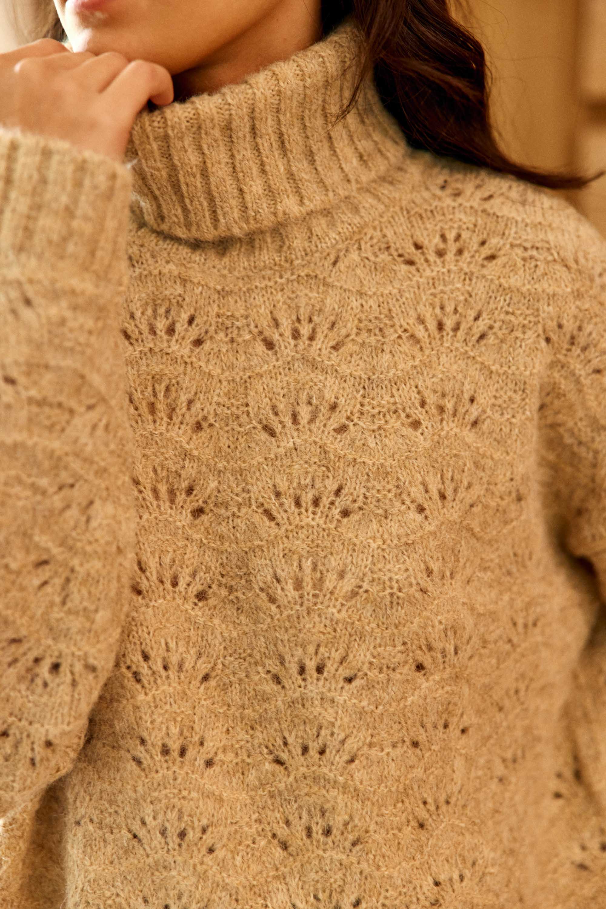 Pull beige - Madison