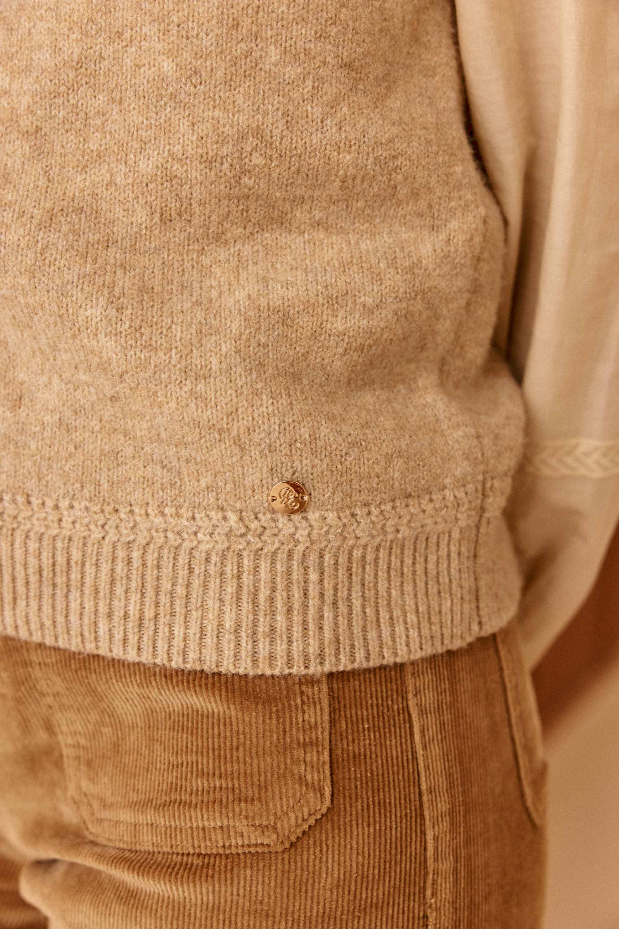 Pull beige - Manda