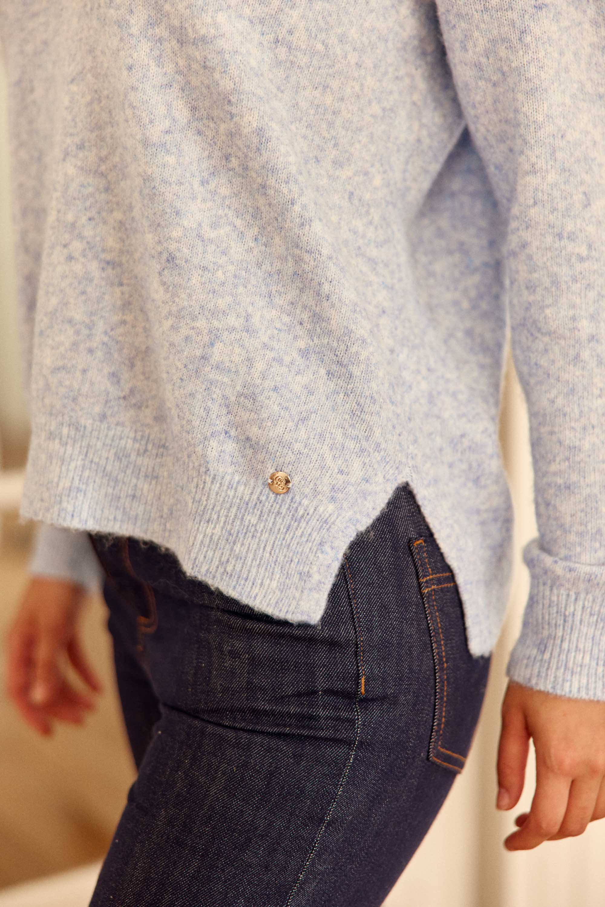 Pull bleu ciel - Mantia