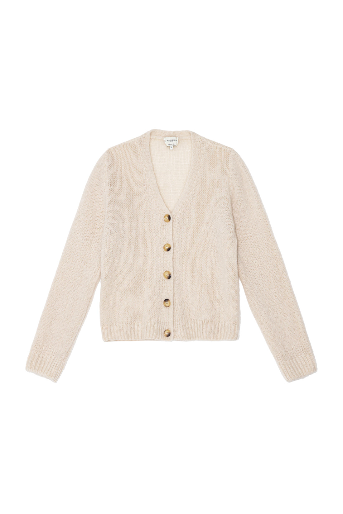 Gilet en maille beige - Mara