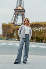 Gilet en maille gris - Mara