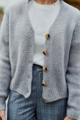 Gilet en maille gris - Mara