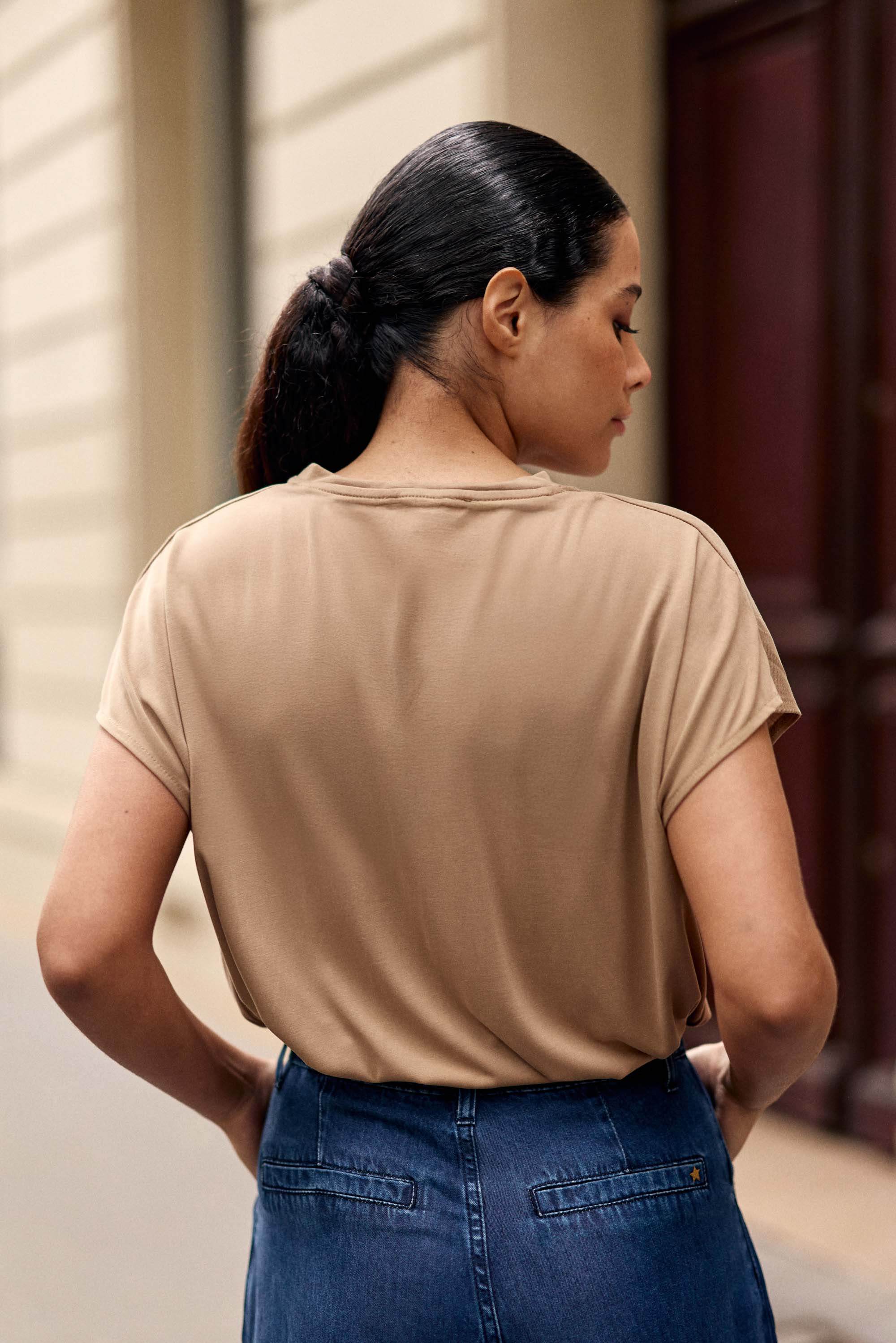 T-shirt beige - Marcellina