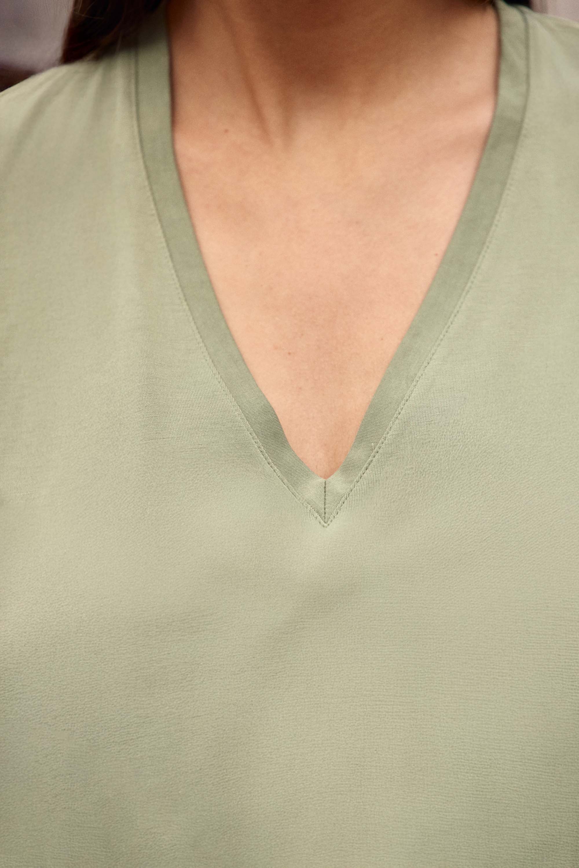 T-shirt vert - Marcellina