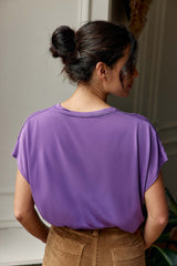 T-shirt violet - Marcellina