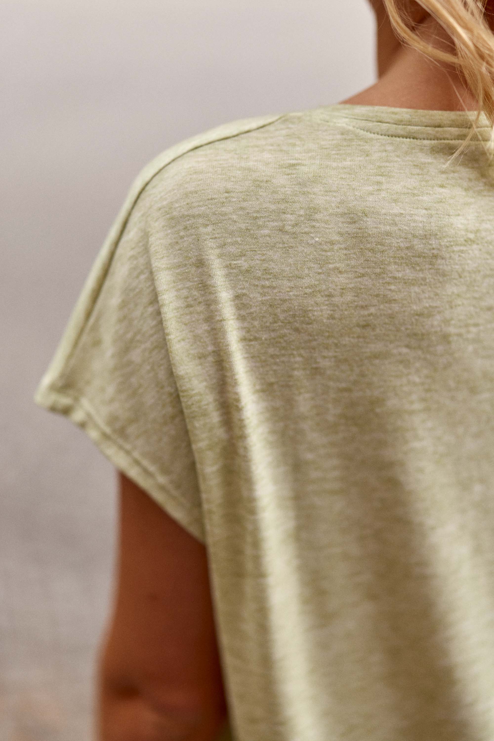 T-shirt vert - Marcelina