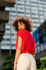 T-Shirt rouge - Marcellina