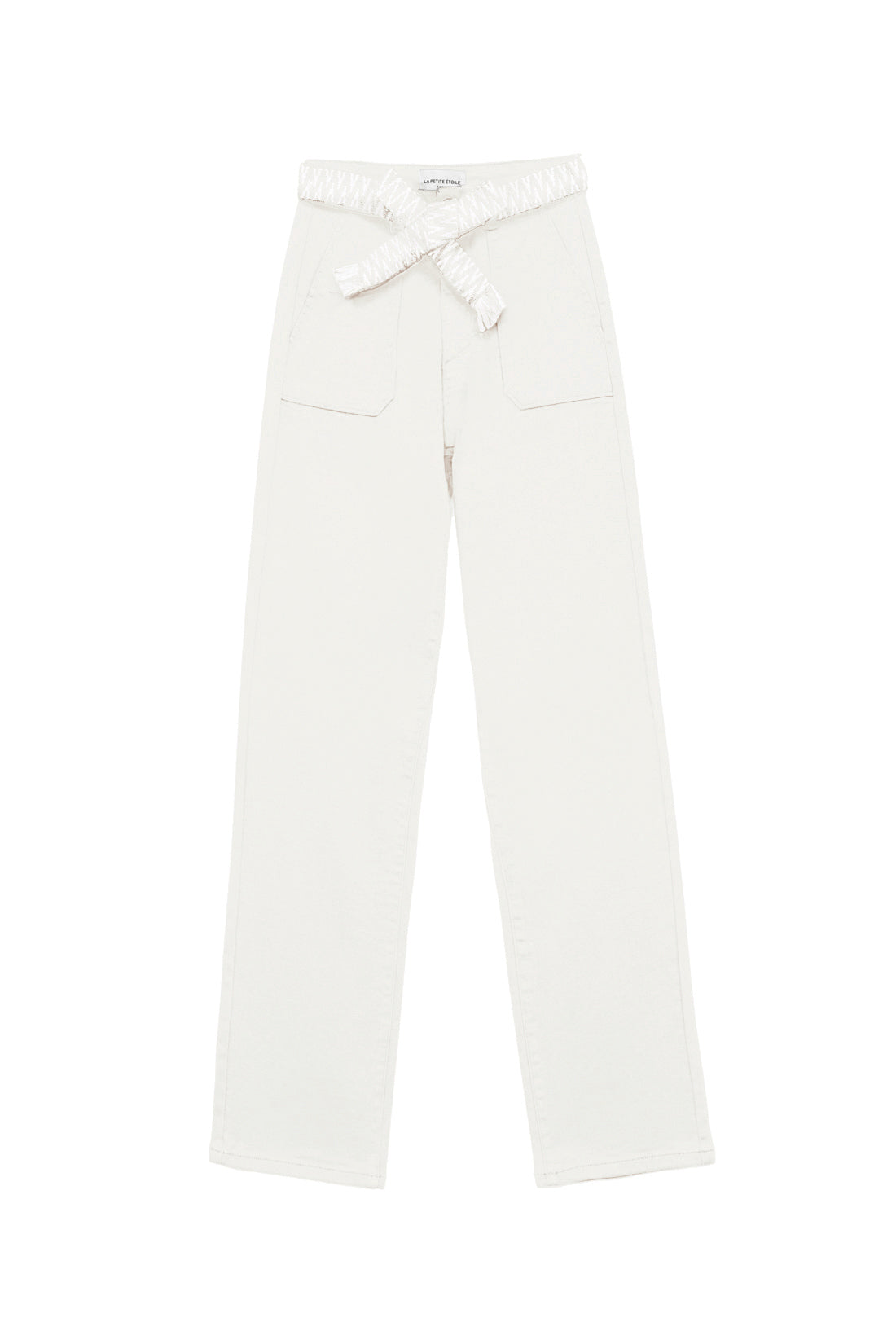 Pantalon droit blanc - Marisol