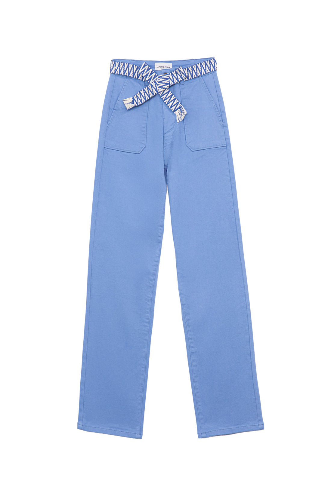 Pantalon droit bleu - Marisol