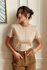 Pull beige - Mathilde