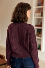 Pull bordeaux - Mavi