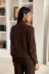 Pull marron - Mavi