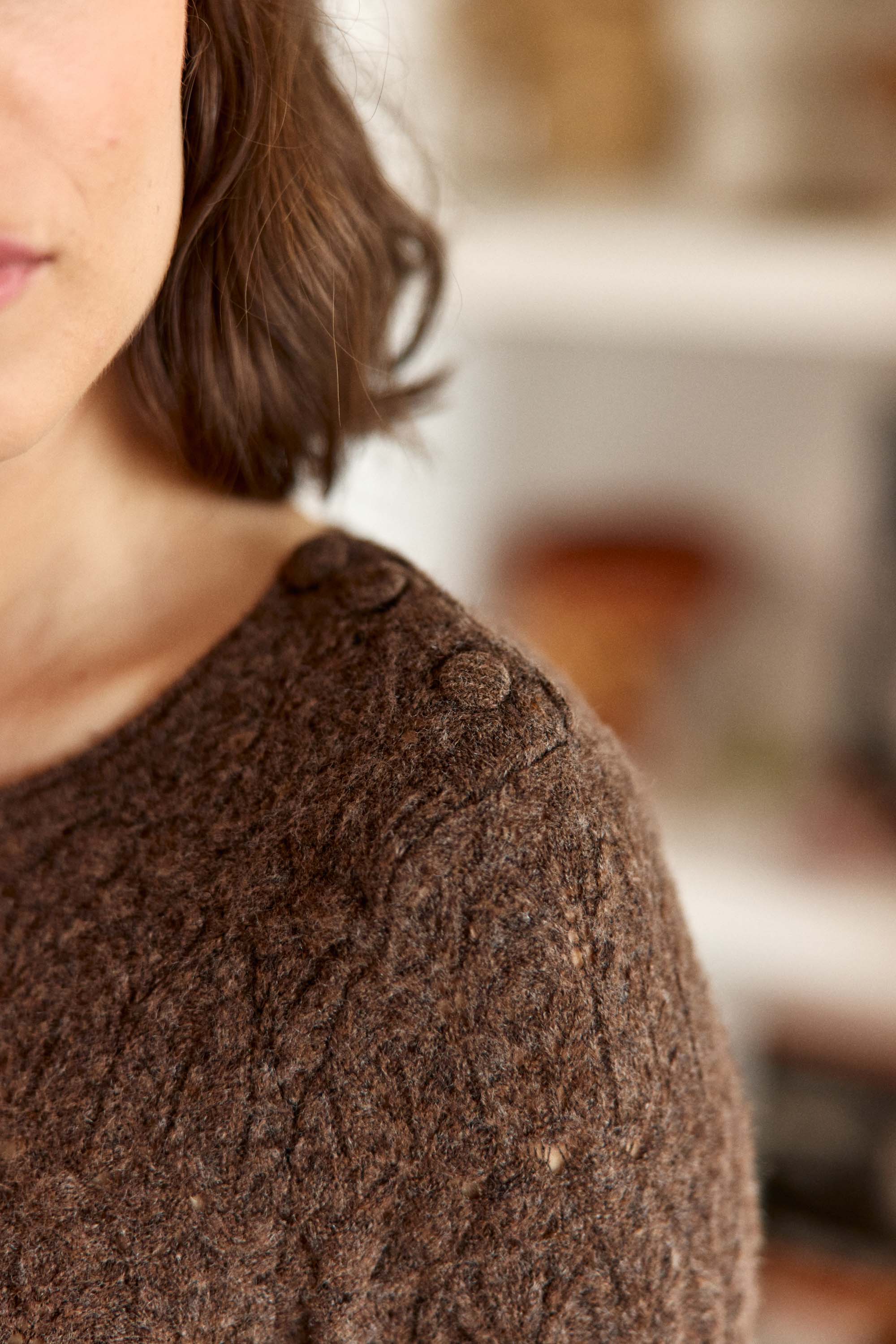 Pull marron - Mayson