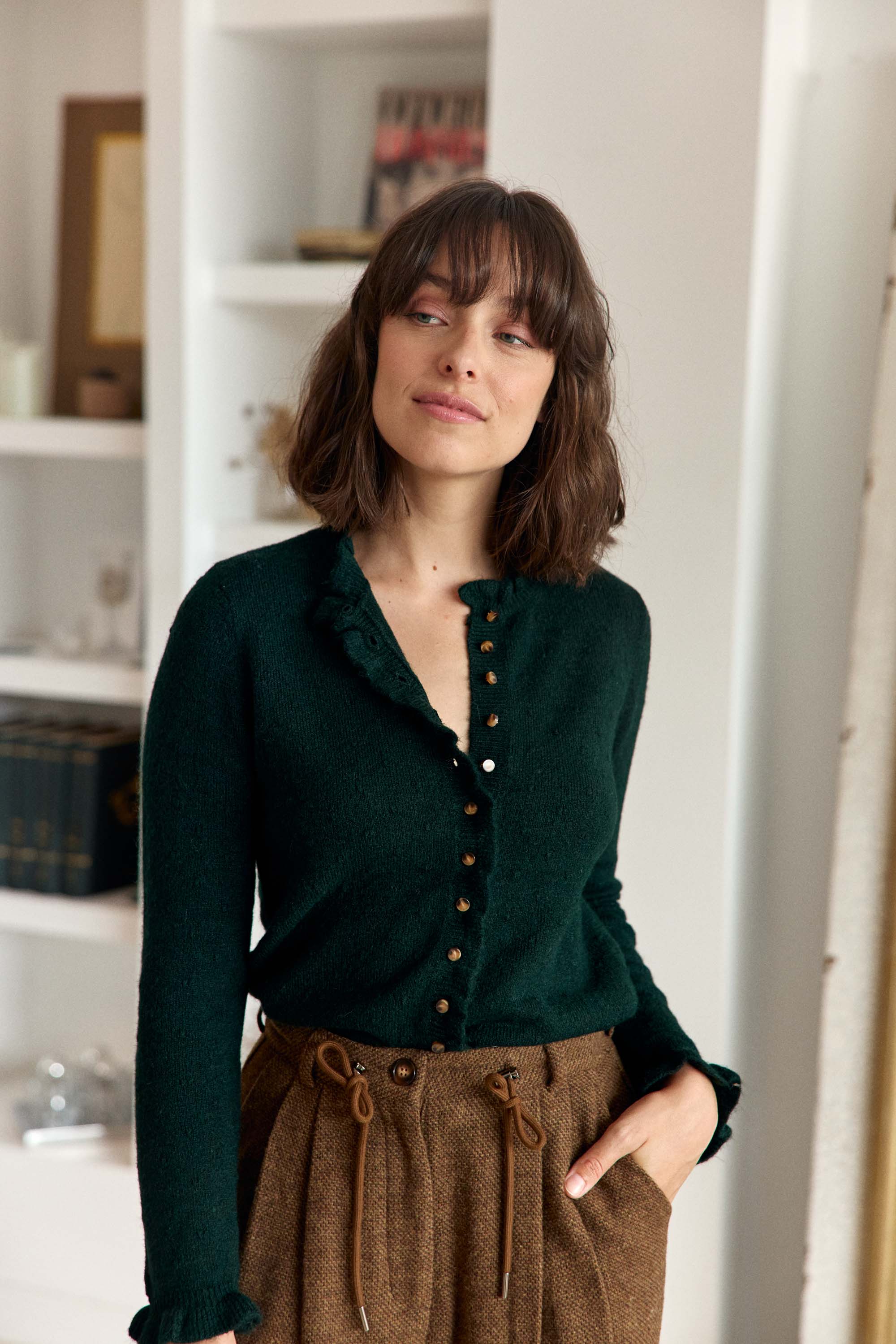 Gilet vert - Meatrice