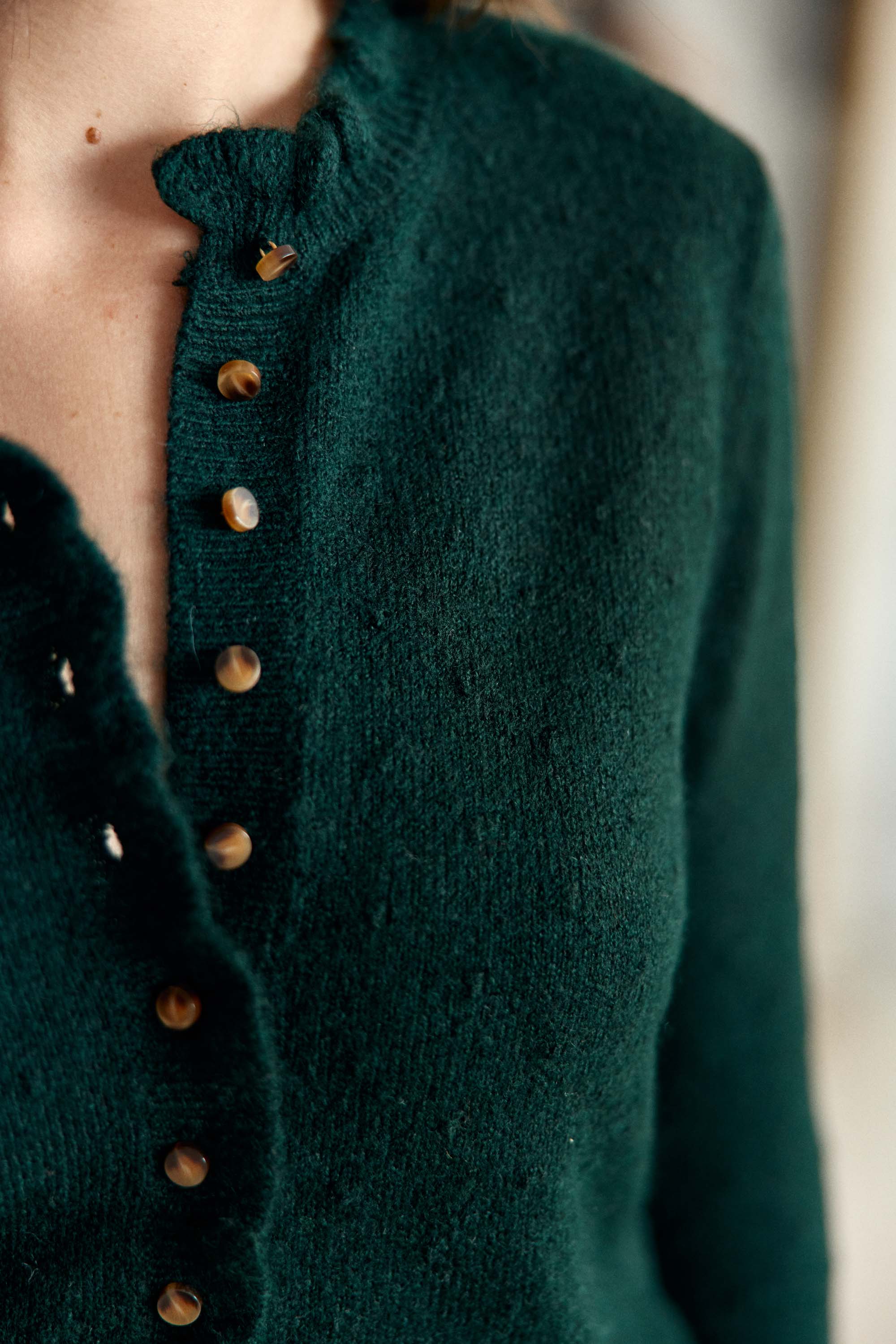 Gilet vert - Meatrice