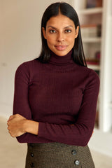 Pull bordeaux - Melena