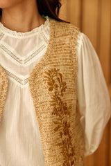 Gilet beige - Meline