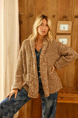 Gilet marron - Melisse