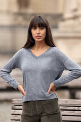 Pull gris - Melya