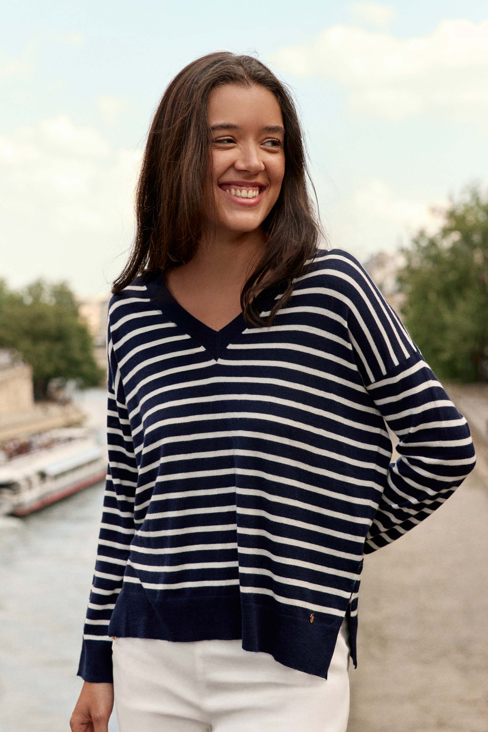 Pull marinière - Melyo