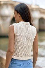 Gilet écru - Milana