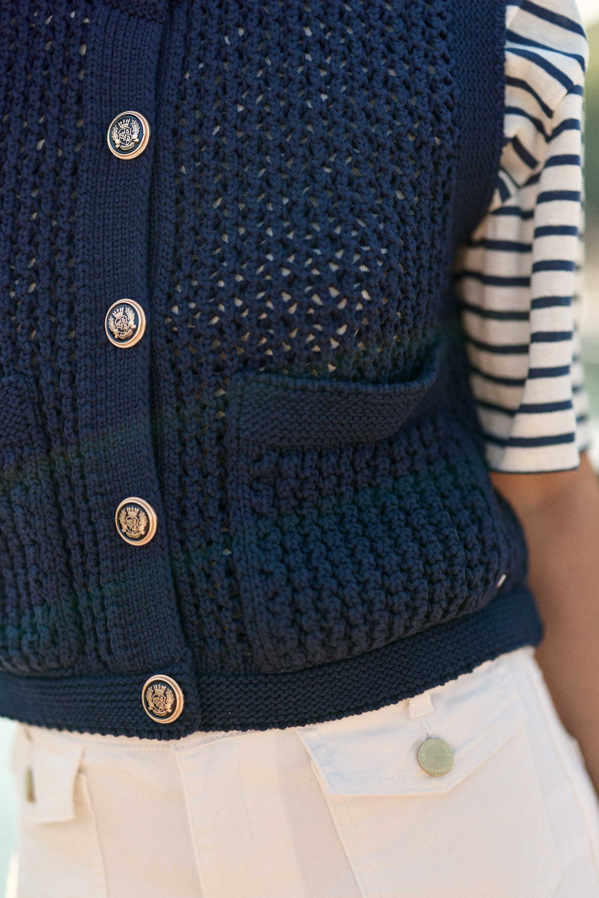 Gilet marine - Milana