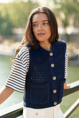 Gilet marine - Milana