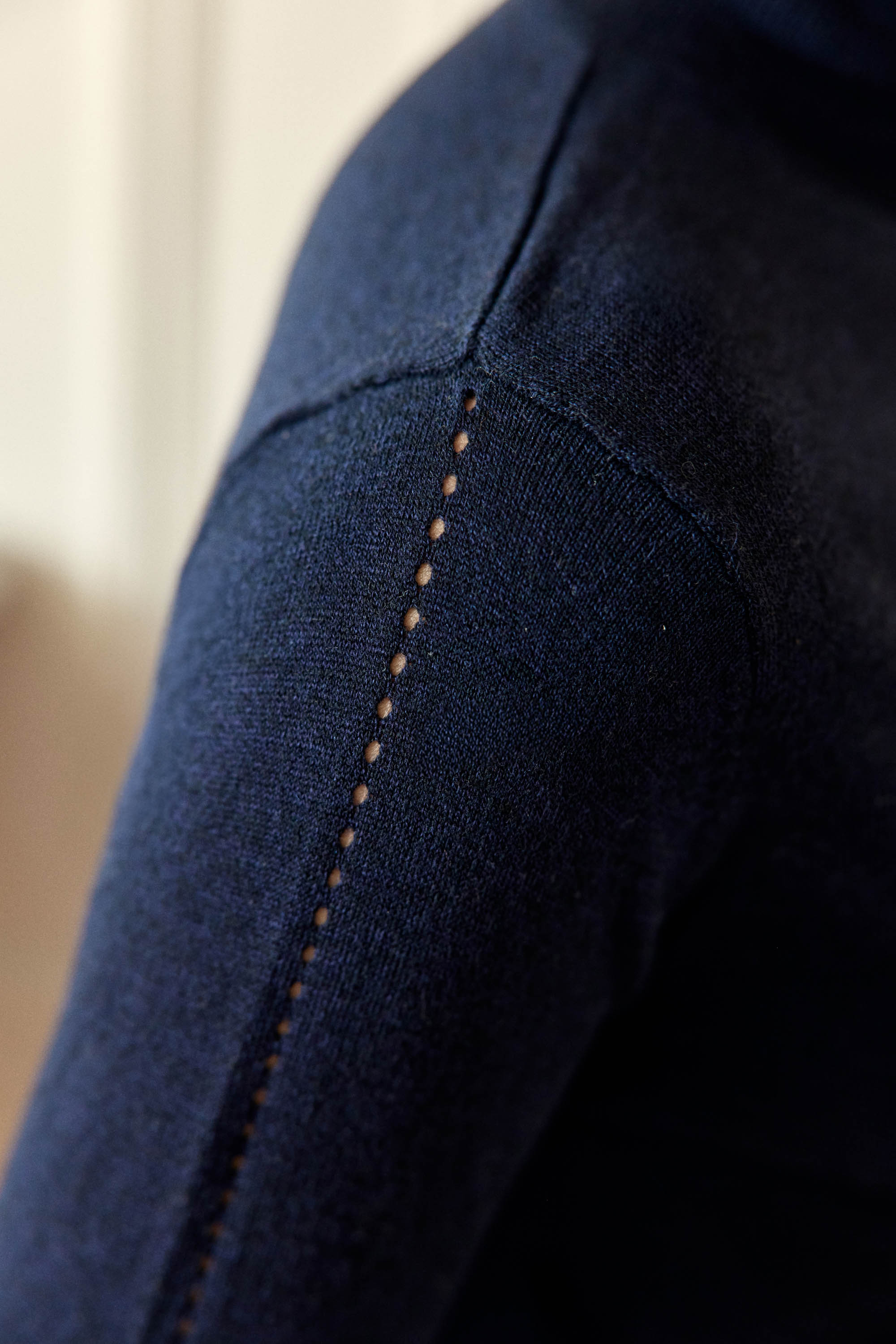 Pull col roulé marine - Miloe