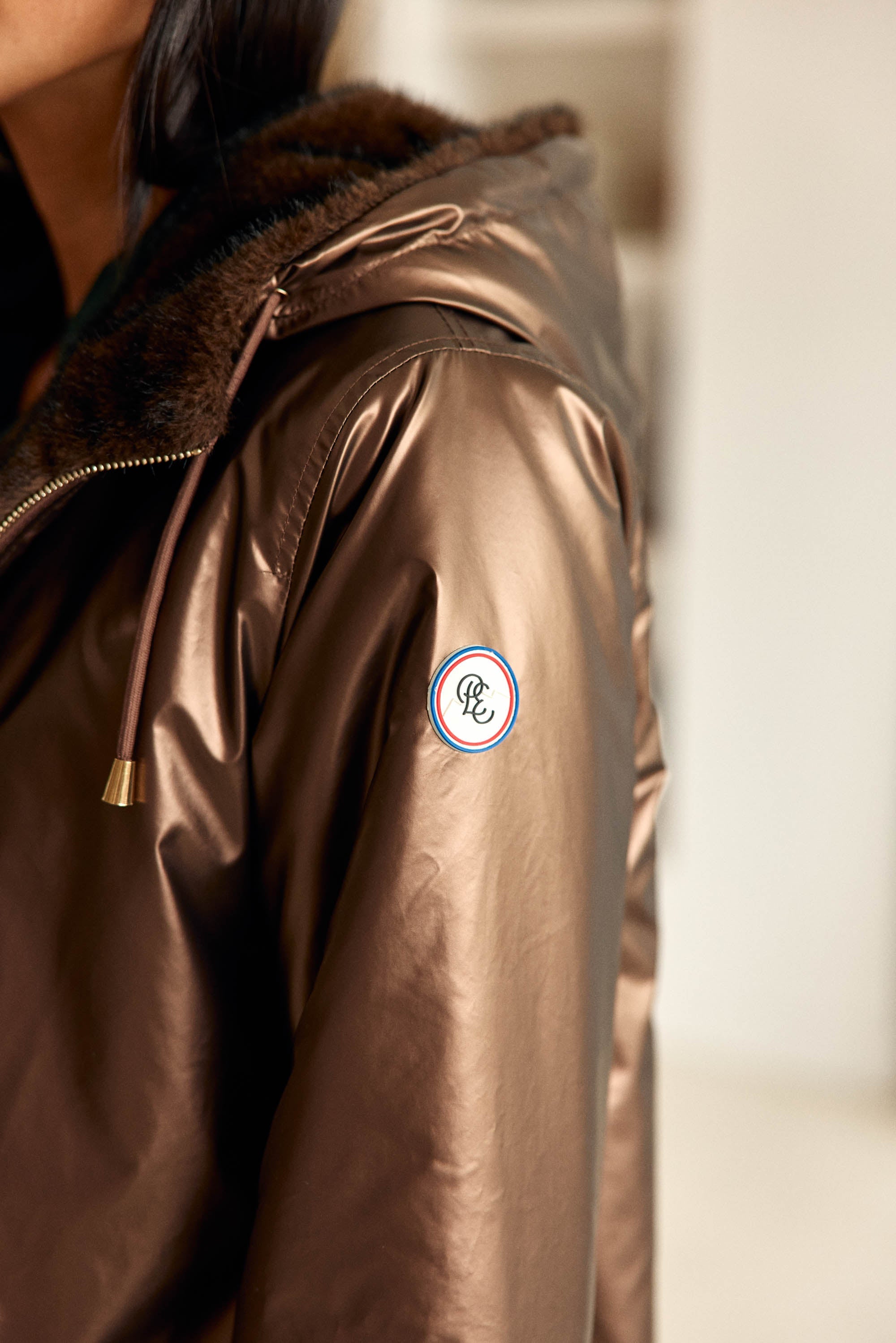 Impermeable marron - Nainy