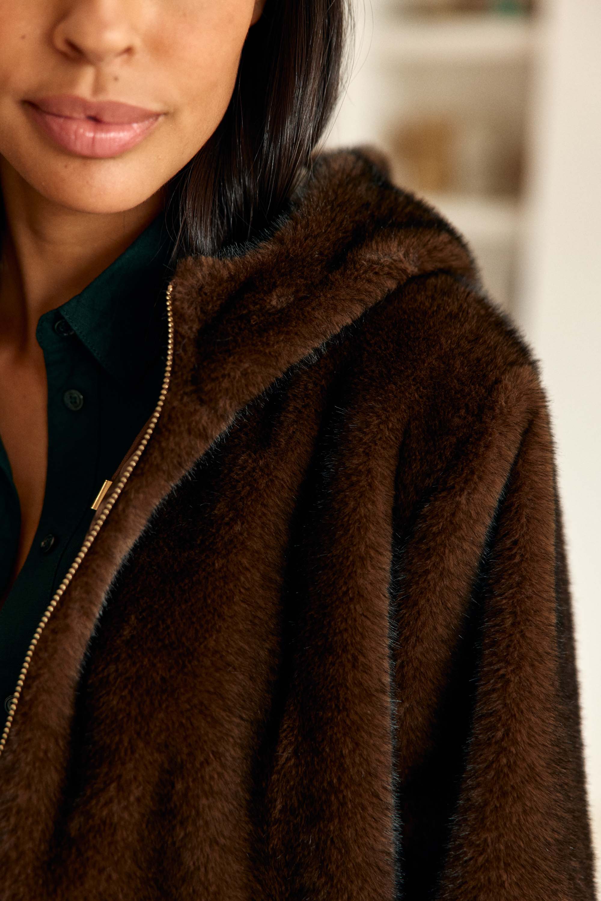 Impermeable marron - Nainy