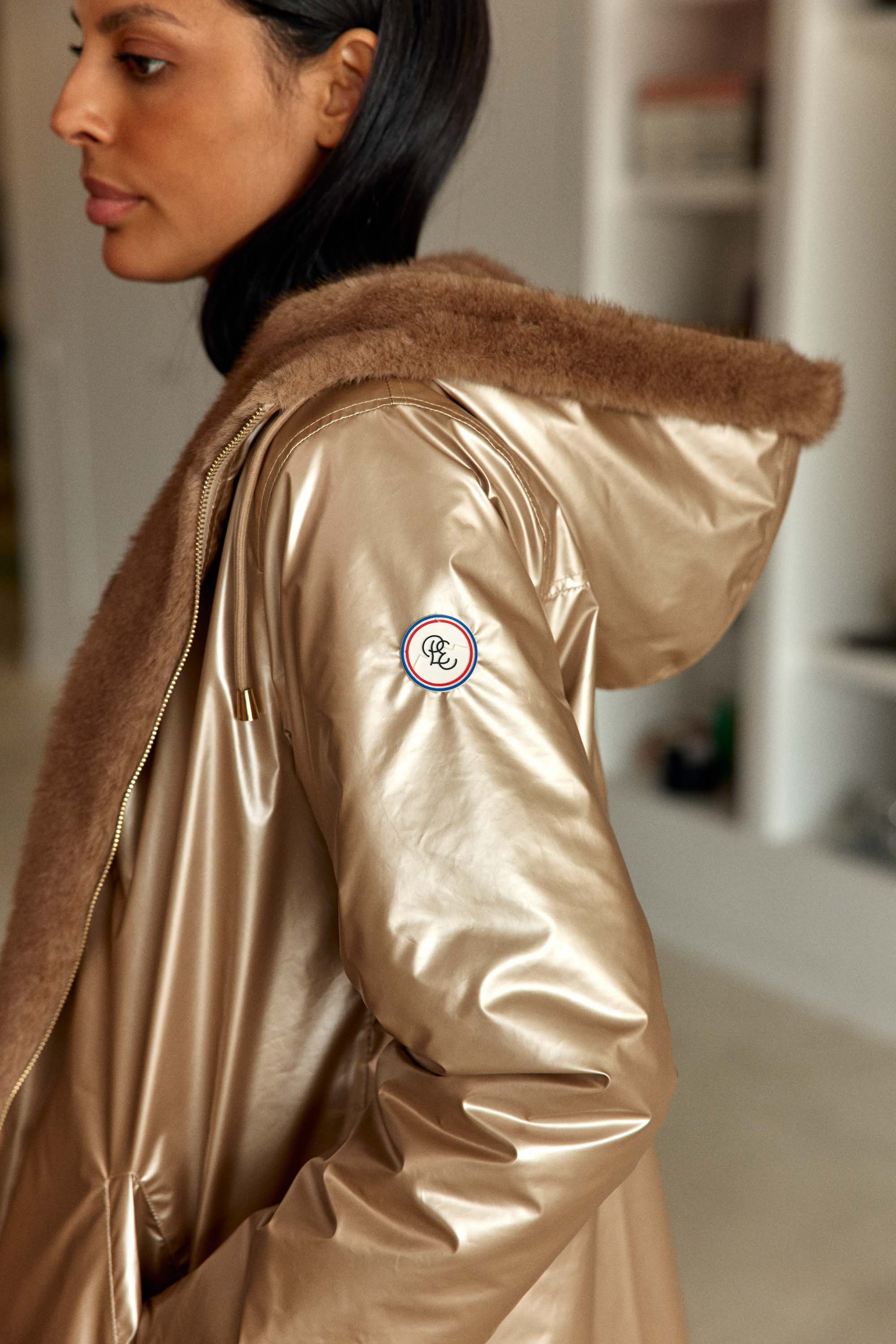 Impermeable taupe - Nainy