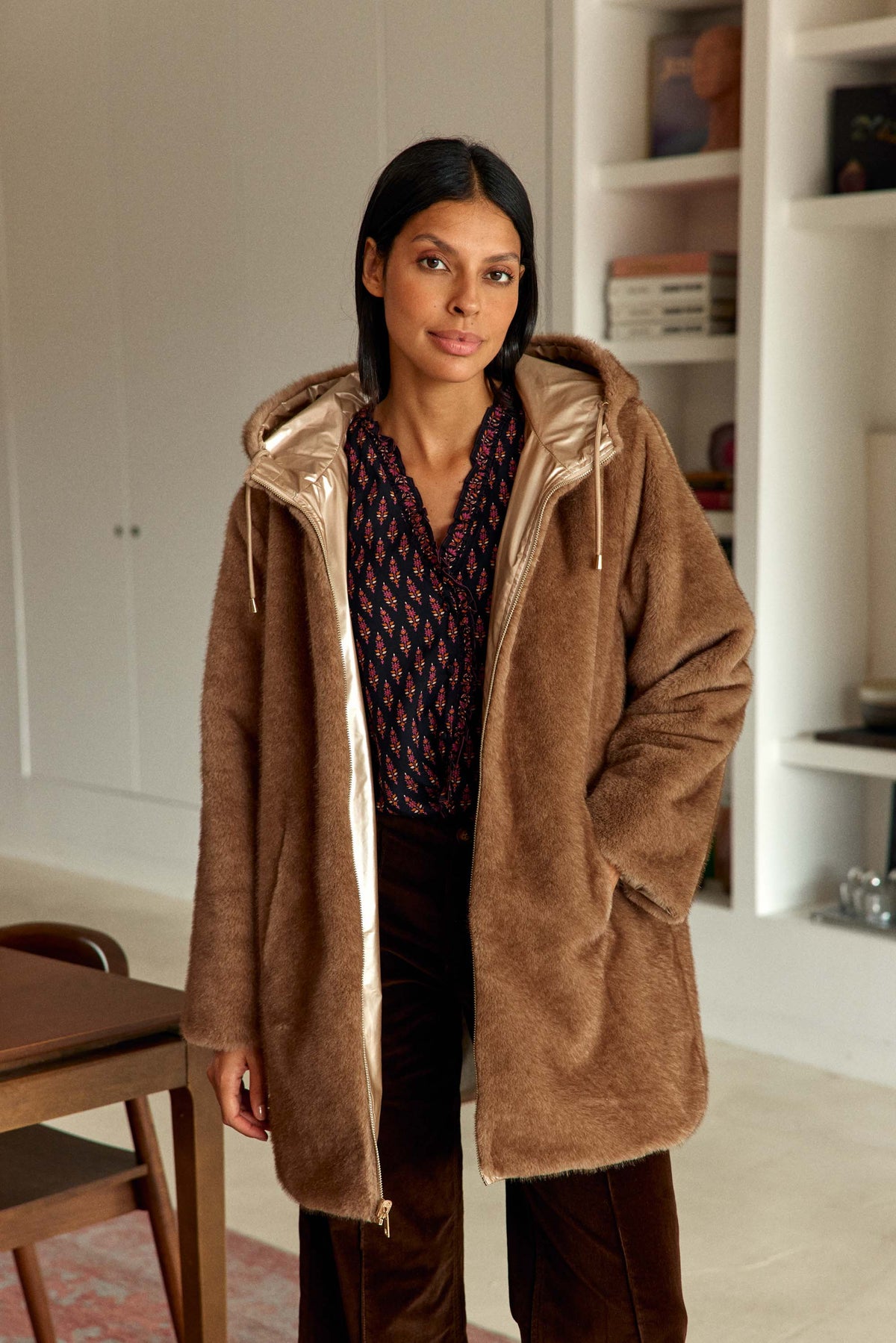 Impermeable taupe - Nainy