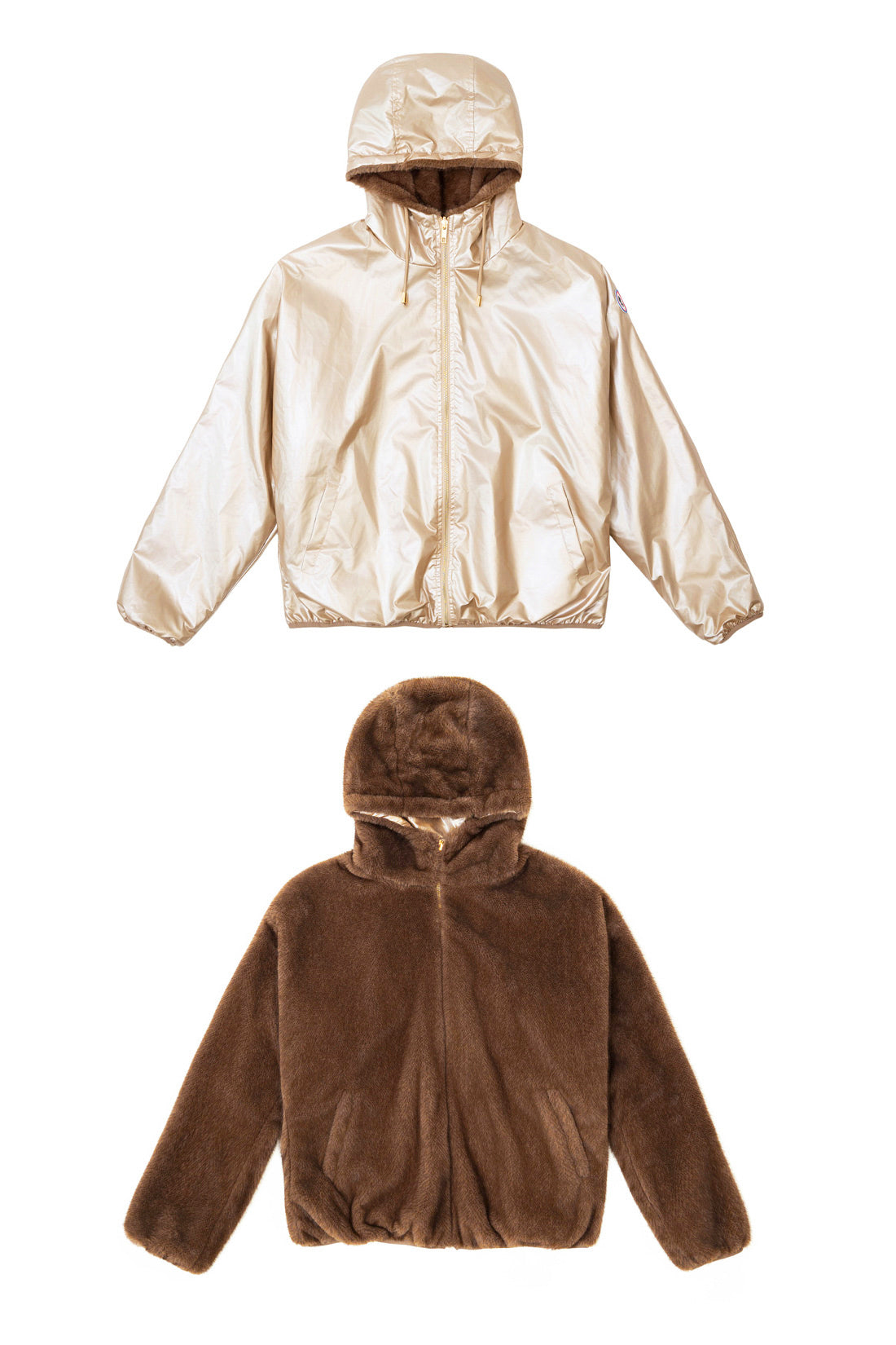 Impermeable taupe - Nalia