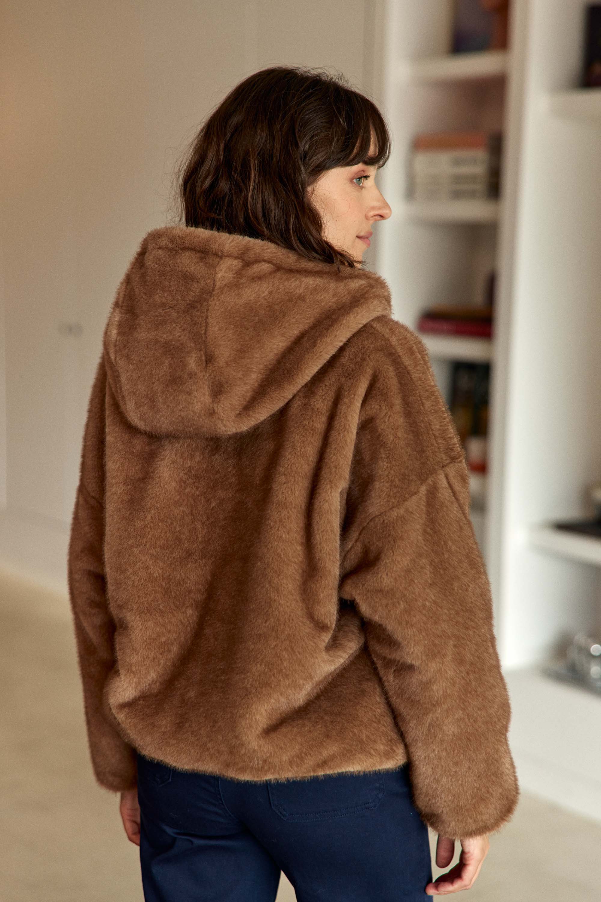 Impermeable taupe - Nalia