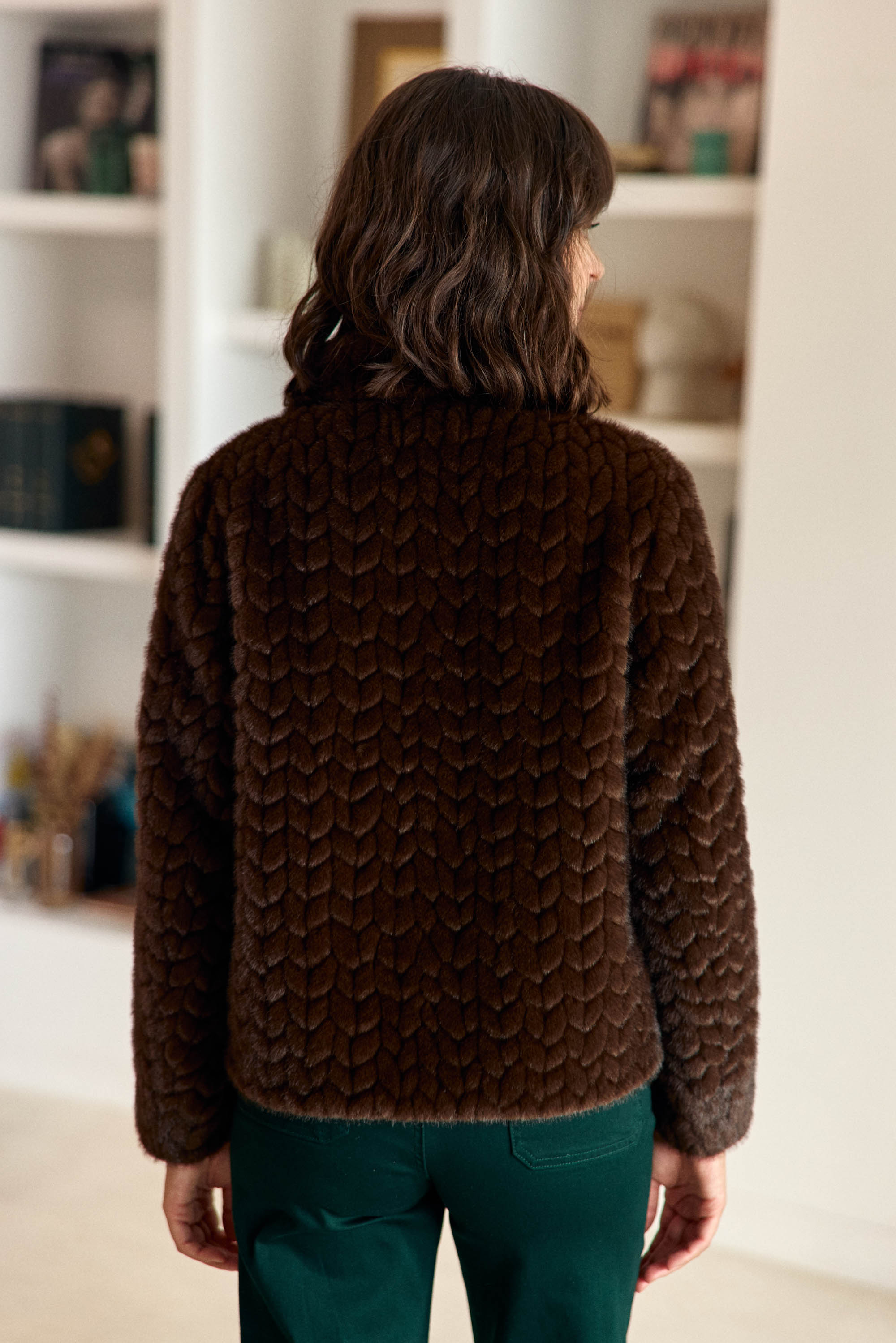 Manteau marron - Nata