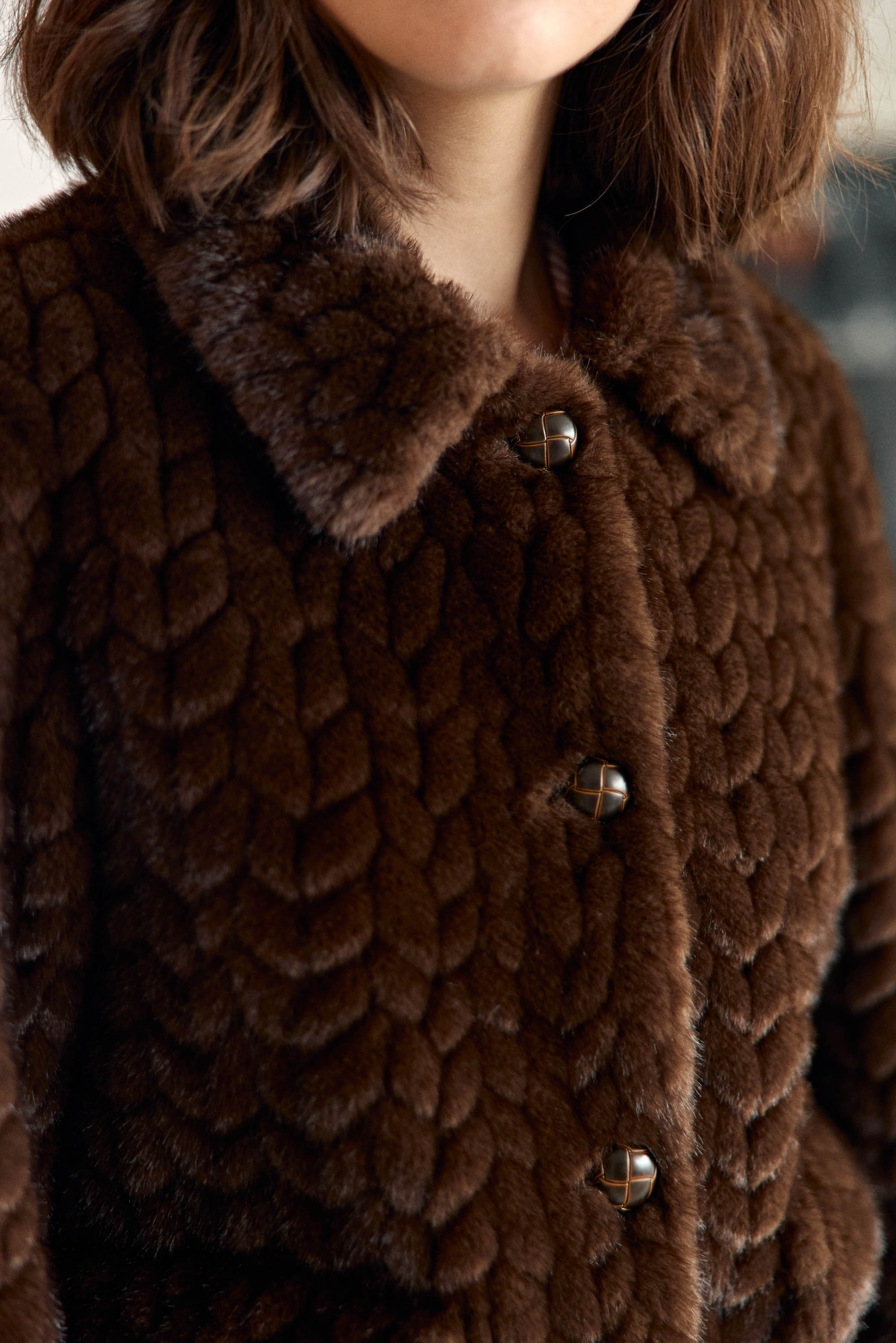 Manteau marron - Nata