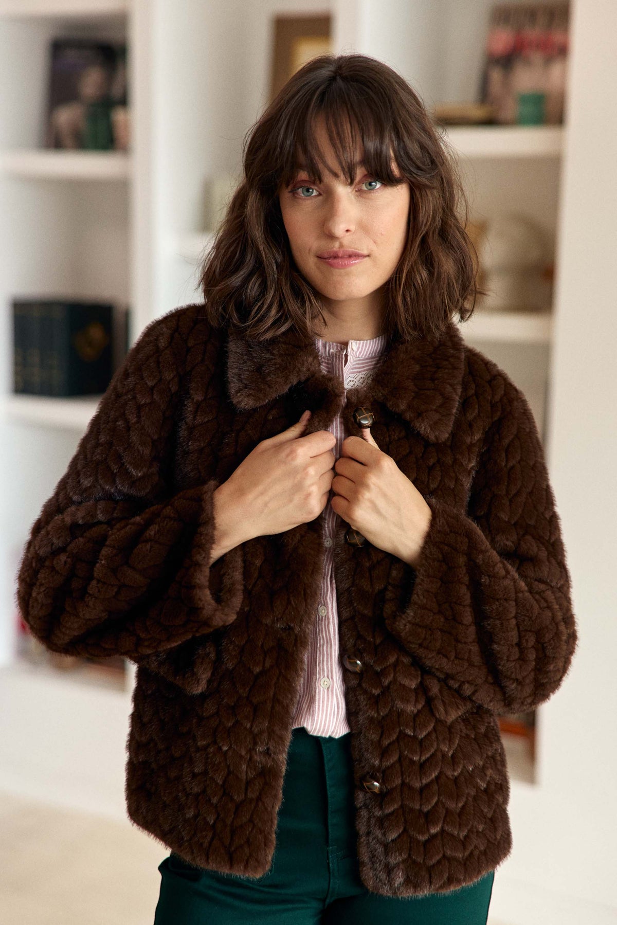 Manteau marron - Nata