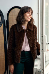 Manteau marron - Nata