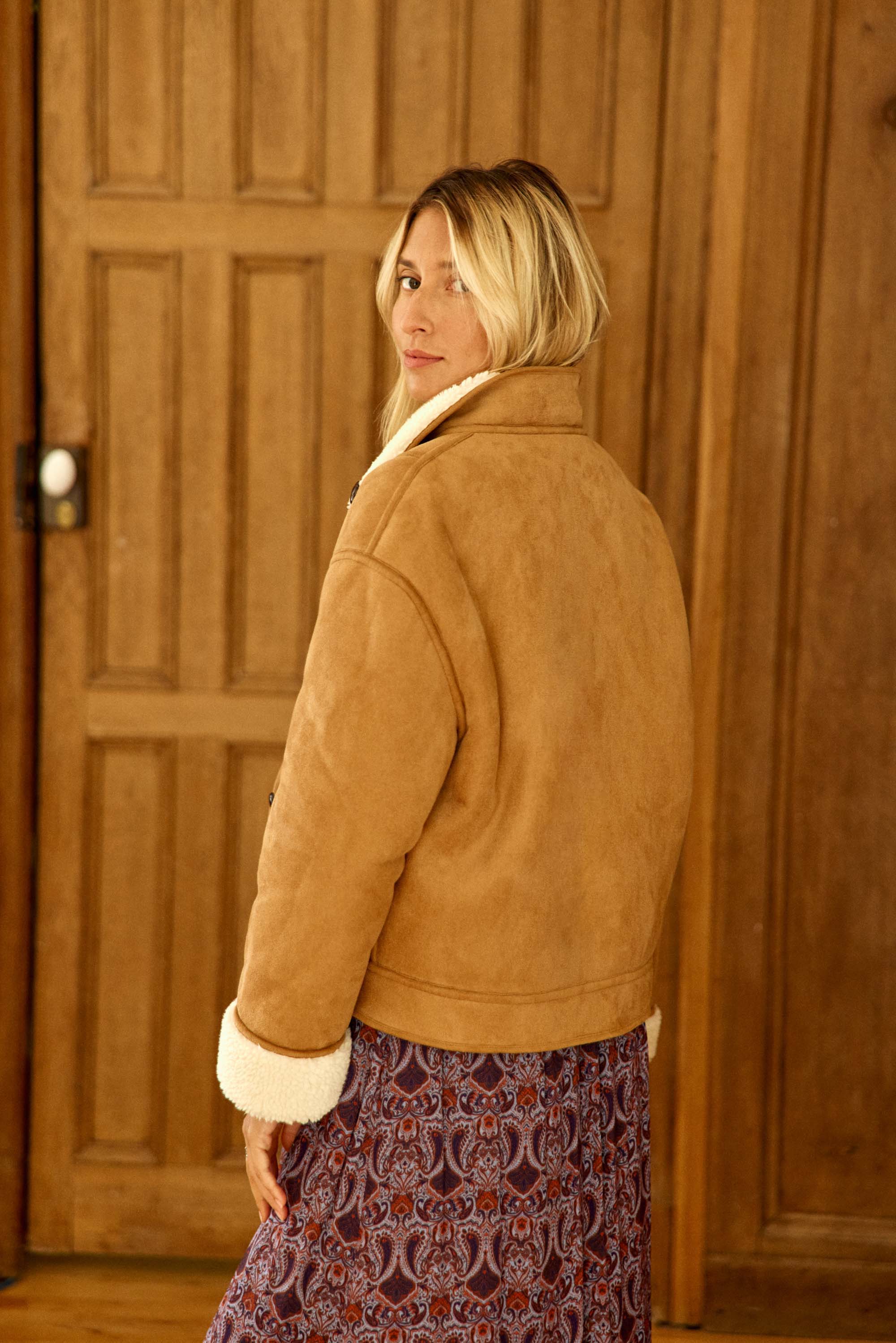 Manteau camel - Natacha