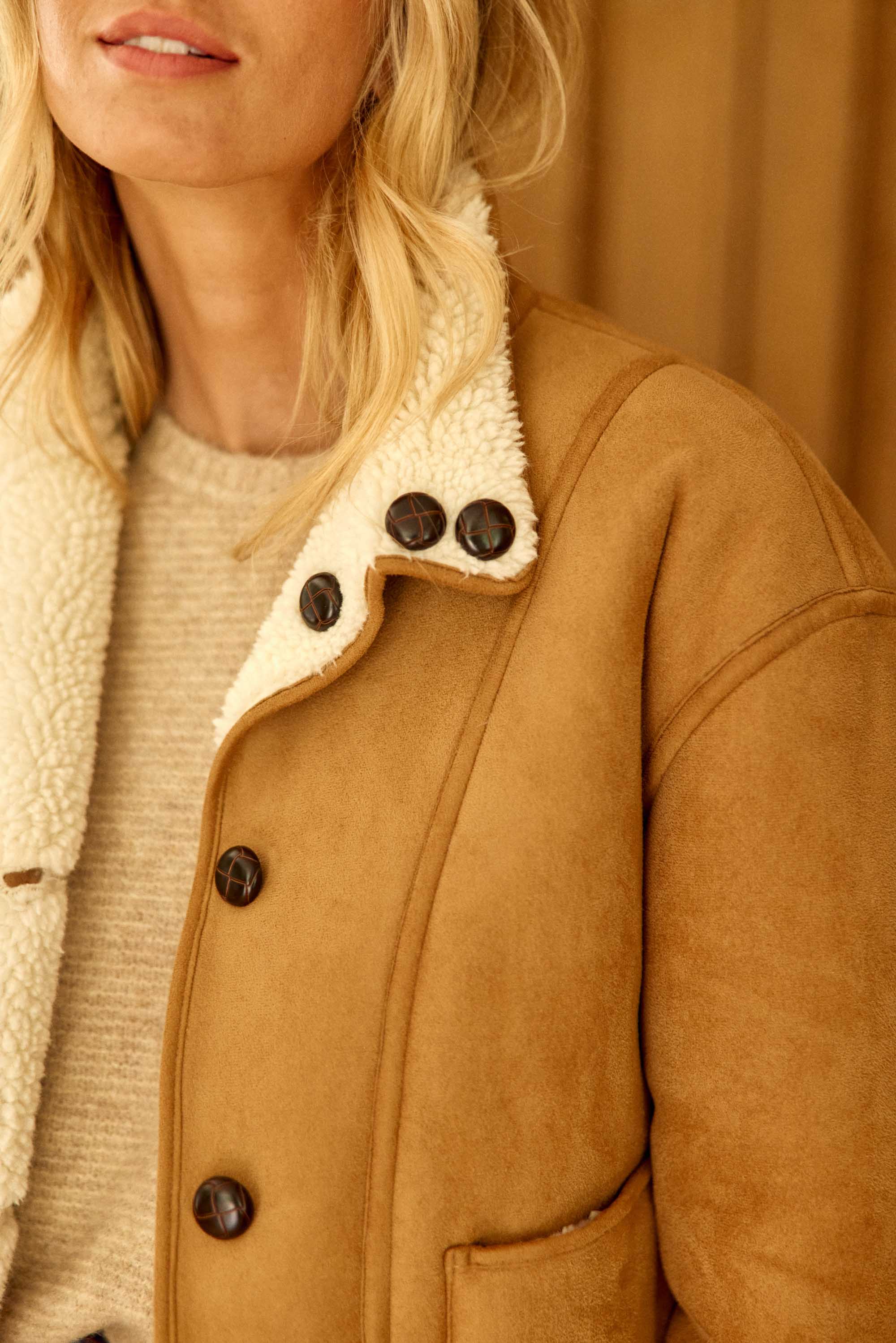 Manteau camel - Natacha
