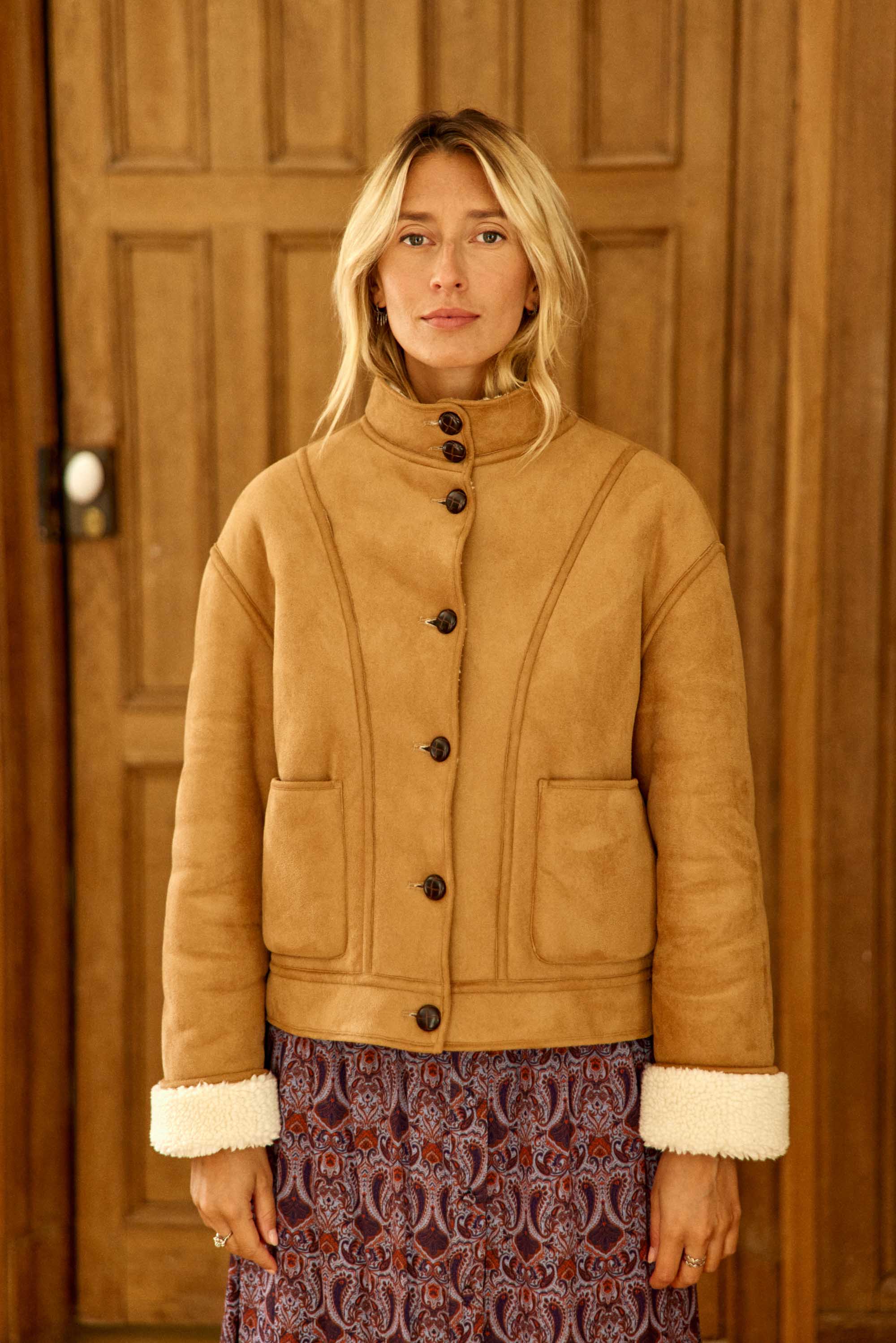 Manteau camel - Natacha
