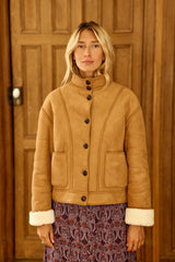 Manteau camel - Natacha