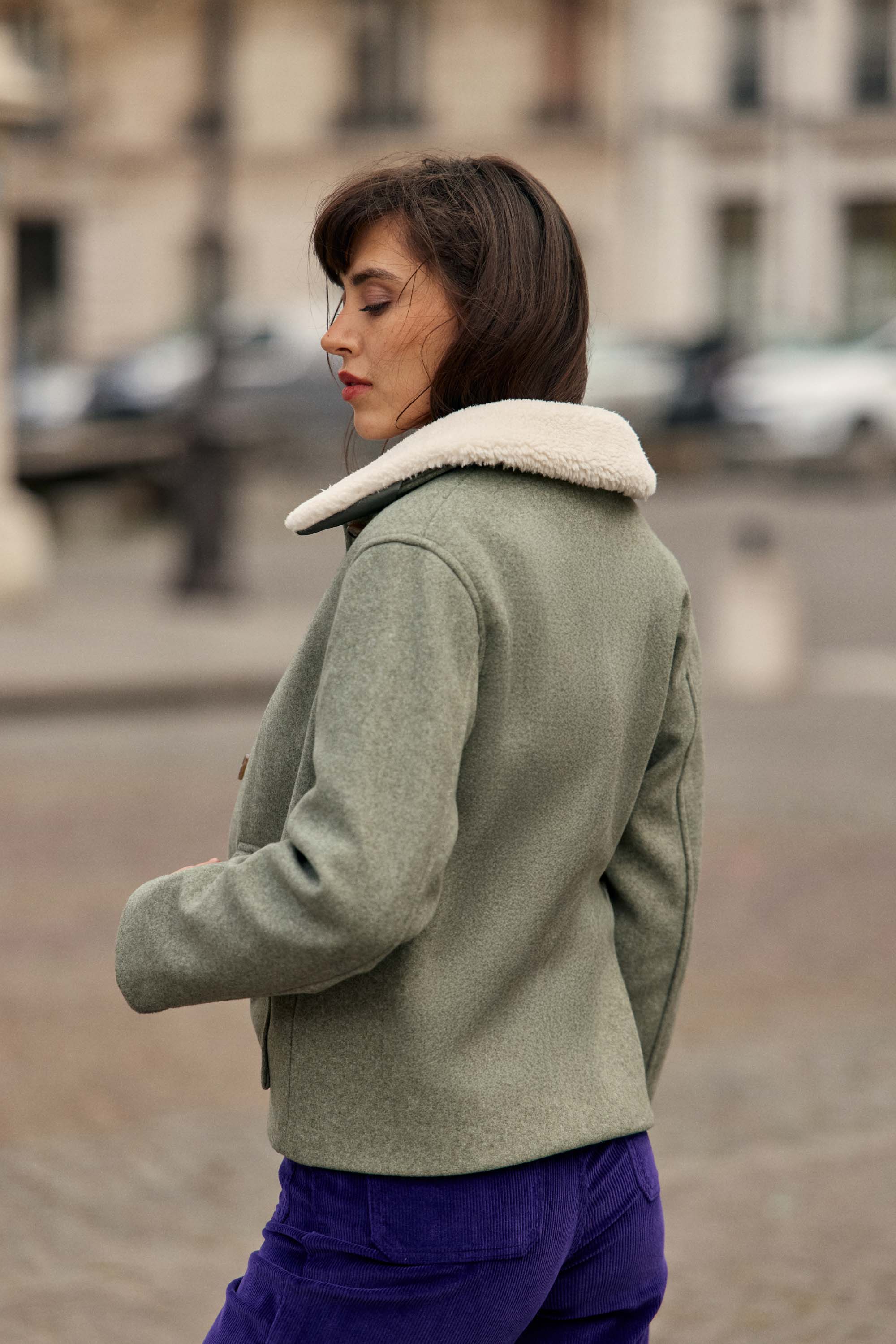 Manteau kaki - Nattie