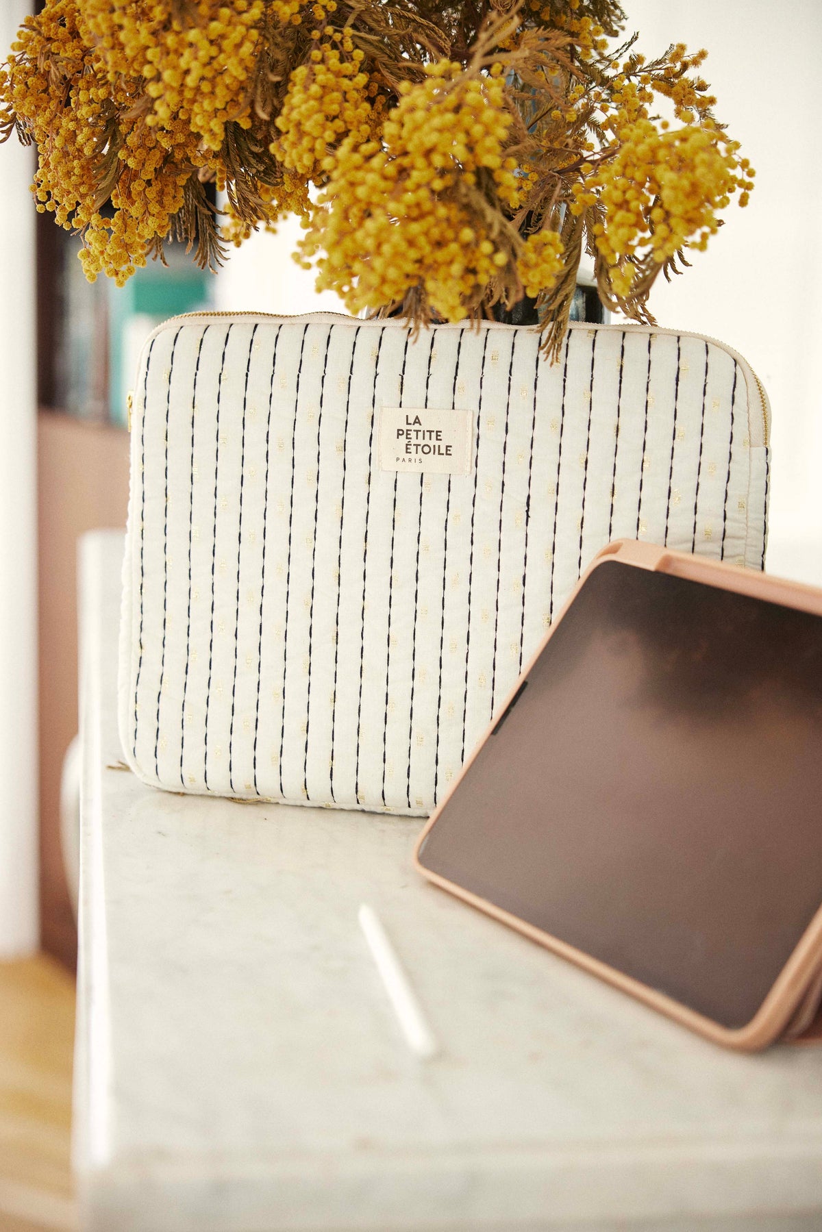 Pochette ordinateur écru - Neopol