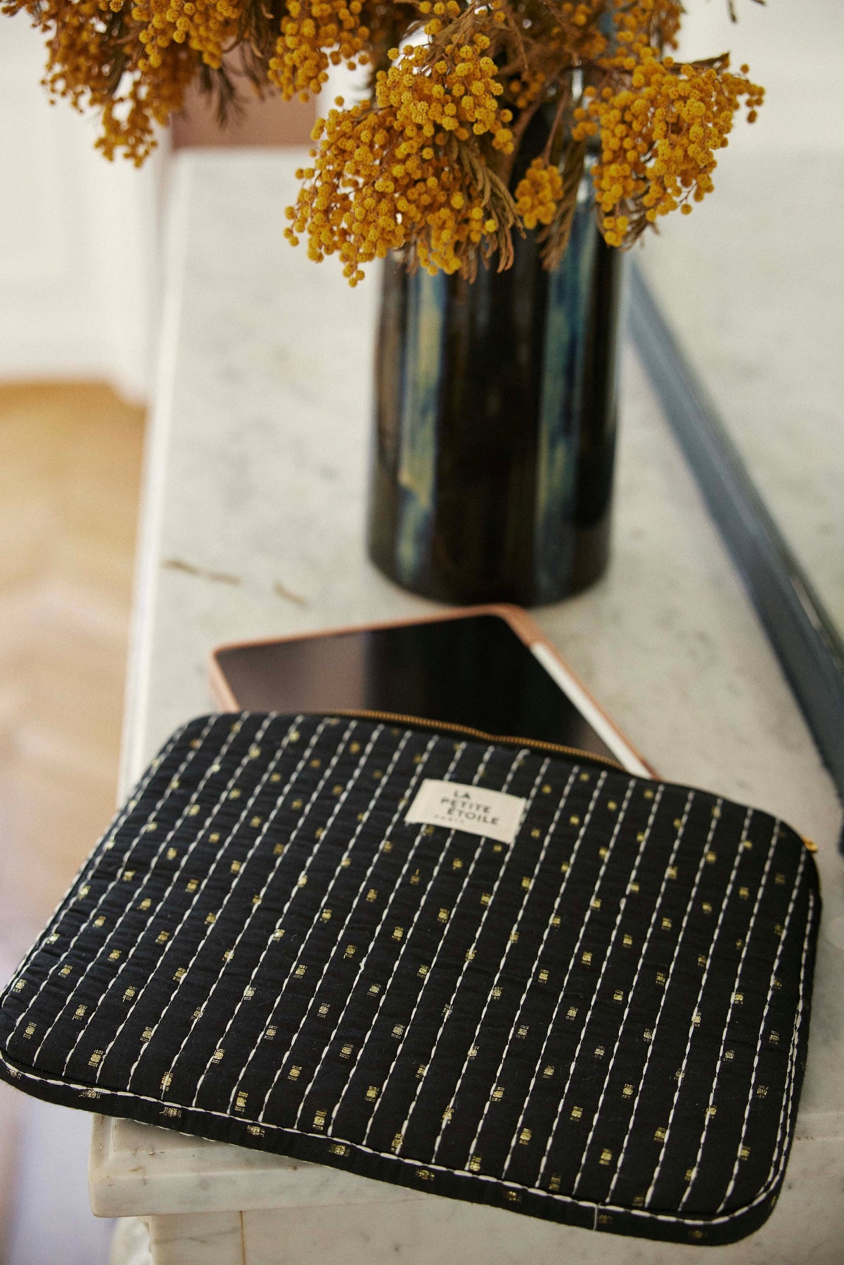 Pochette ordinateur noire - Neopol