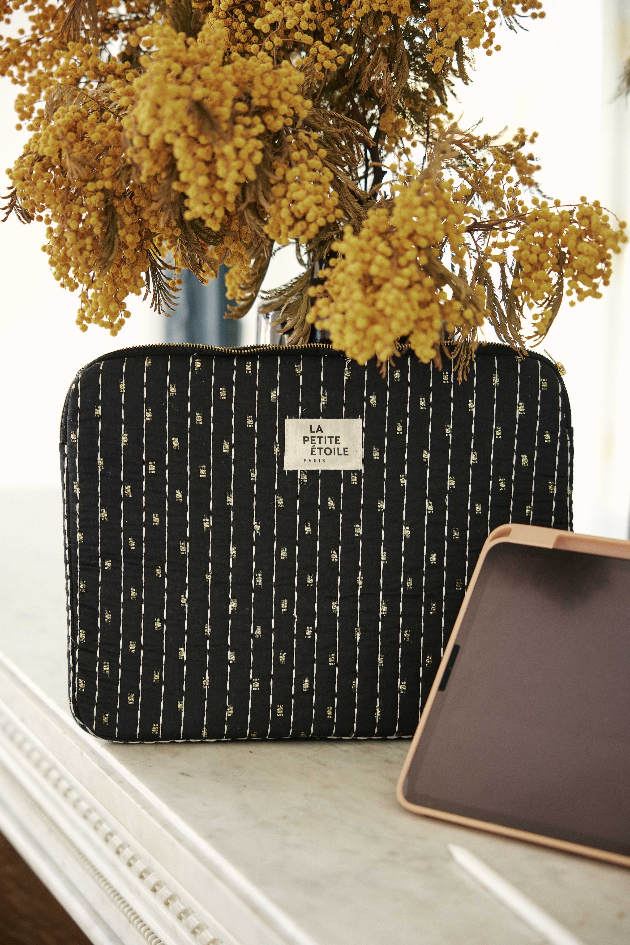 Pochette ordinateur noire - Neopol