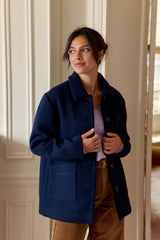 Manteau marine - Nita